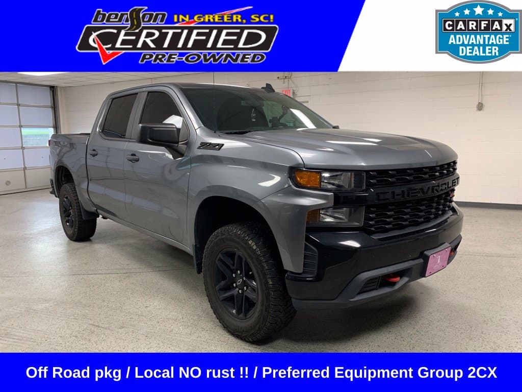 USED Chevrolet Silverado 1500 4Wd Crew Cab Short Bed Custom Trail Boss 2020 | 3GCPYCEF0LG421187 - For Sale