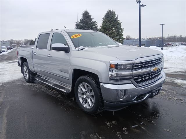 USED Chevrolet Silverado 1500 4WD Crew Cab 143.5" LTZ w/1LZ 2018 | 3GCUKSEC4JG128023 - For Sale